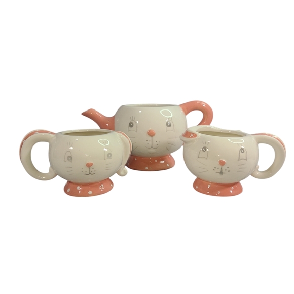 Johanna Other - Easte bunny Carnival Cottage Johanna Parker Ceramic Bunny Teapot 2 Ceramic Bunny